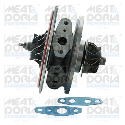 Core assembly, turbocharger